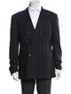 Ralph Lauren Purple Label Wool Striped Blazer