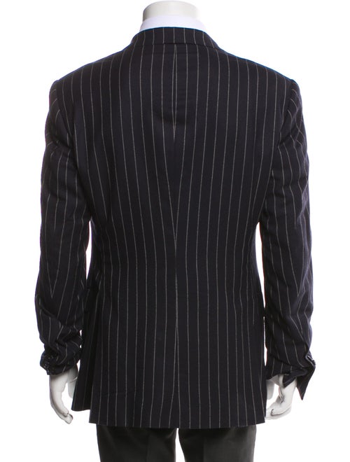 Ralph Lauren Purple Label Wool Striped Blazer