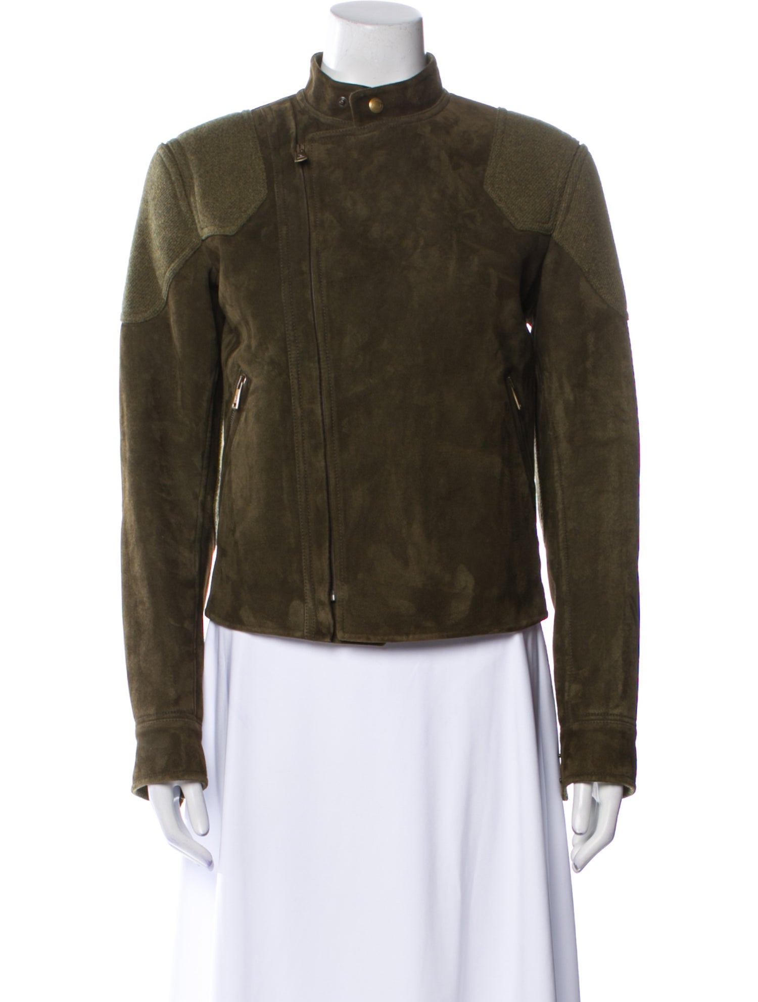 Ralph Lauren Purple Label Lamb Leather Biker Jacket