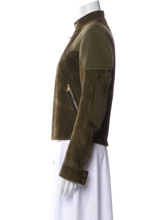 Ralph Lauren Purple Label Lamb Leather Biker Jacket