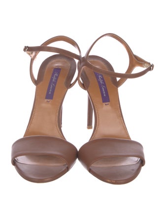 Ralph Lauren Purple Label Leather Sandals