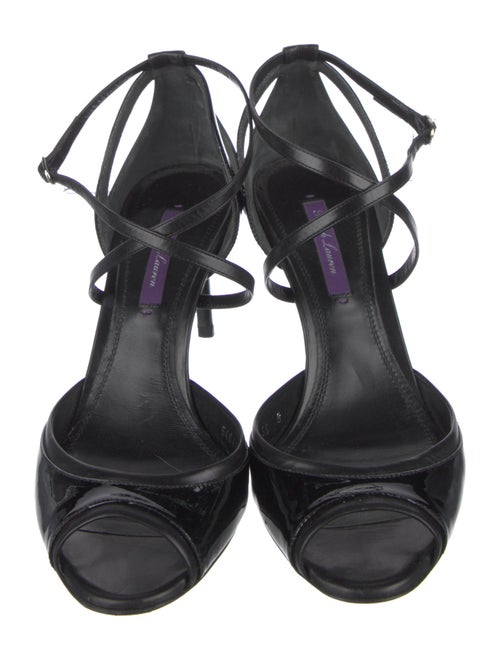 Ralph Lauren Purple Label Patent Leather Sandals