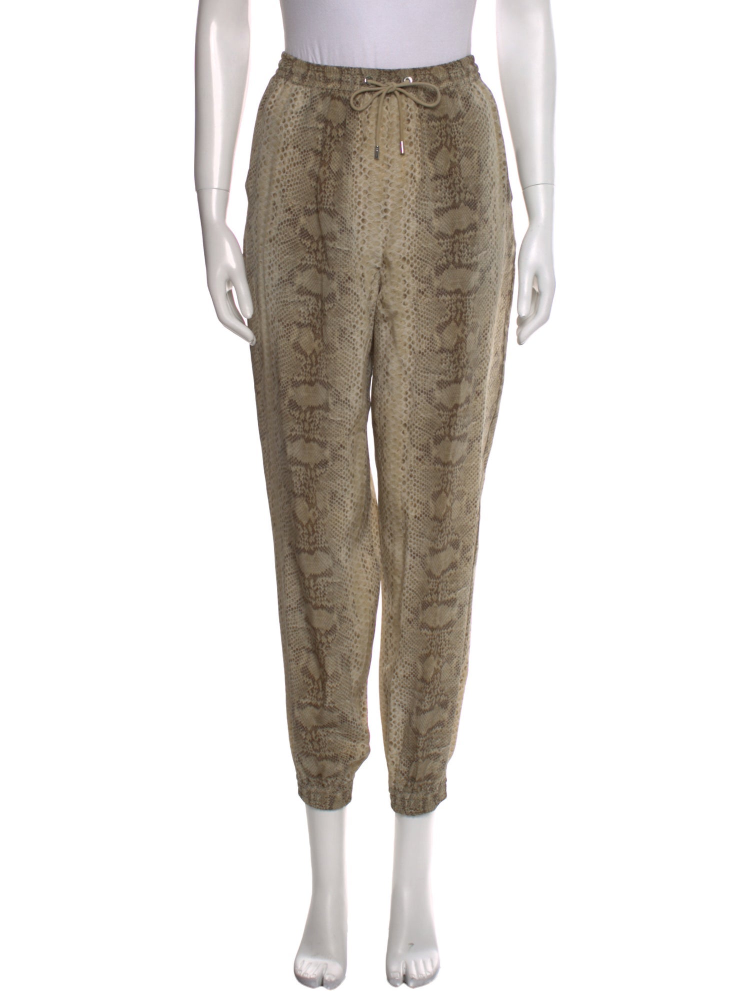 Ralph Lauren Purple Label Silk Skinny Leg Pants