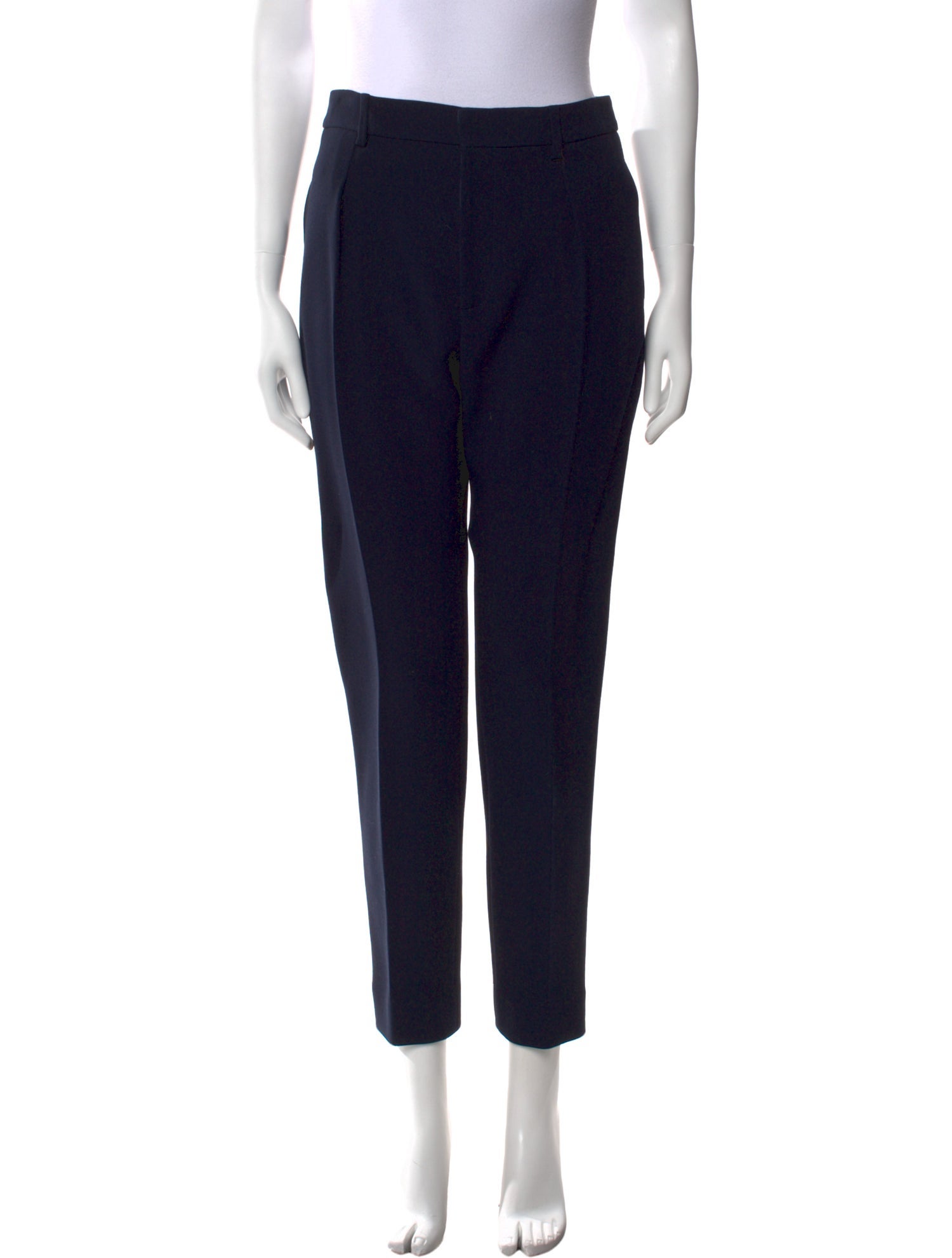 Ralph Lauren Purple Label Wool Straight Leg Pants