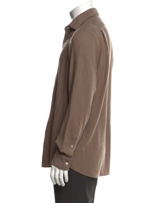 Ralph Lauren Purple Label Cashmere Long Sleeve Dress Shirt