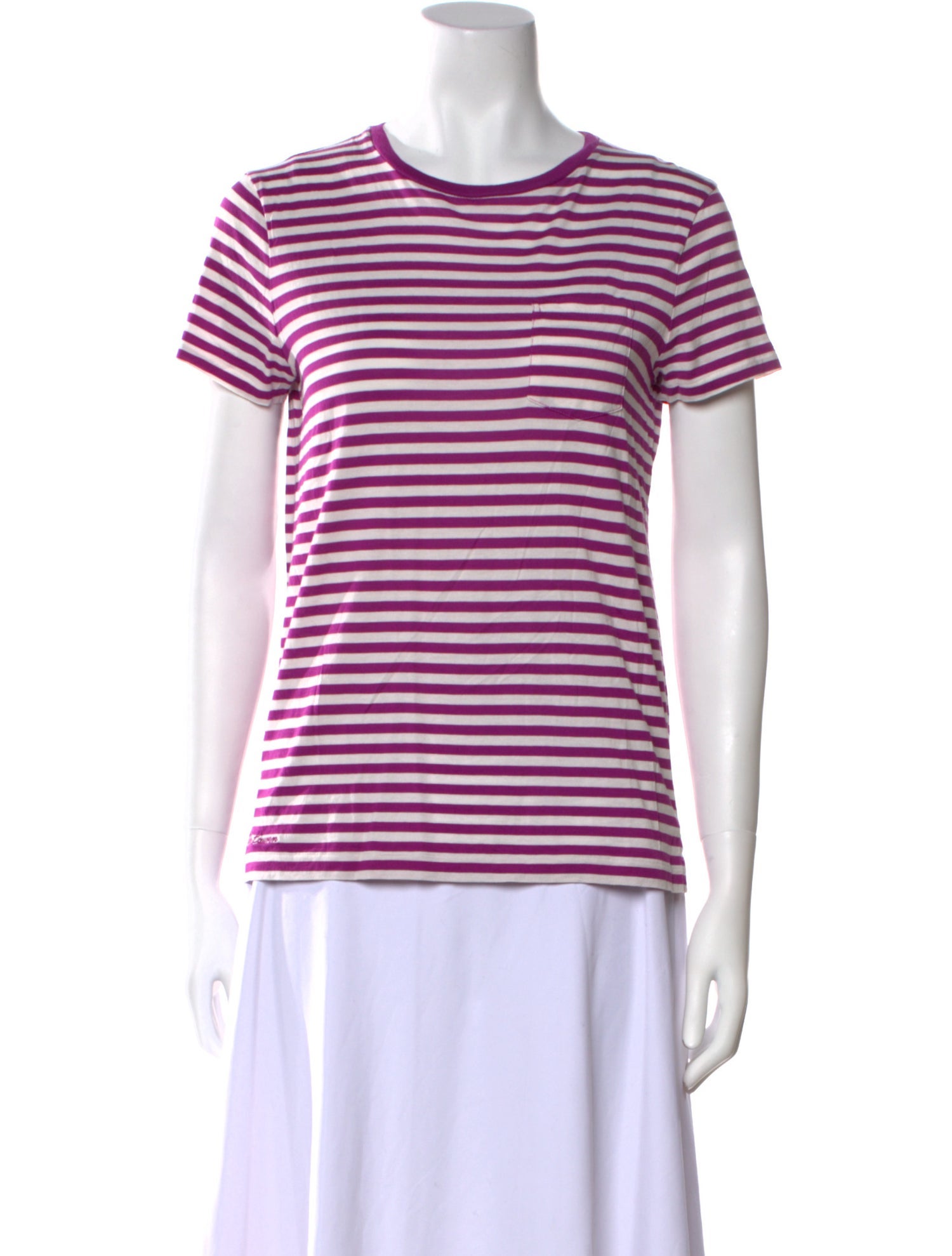 Ralph Lauren Collection Striped Crew Neck T-Shirt