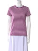 Ralph Lauren Collection Striped Crew Neck T-Shirt