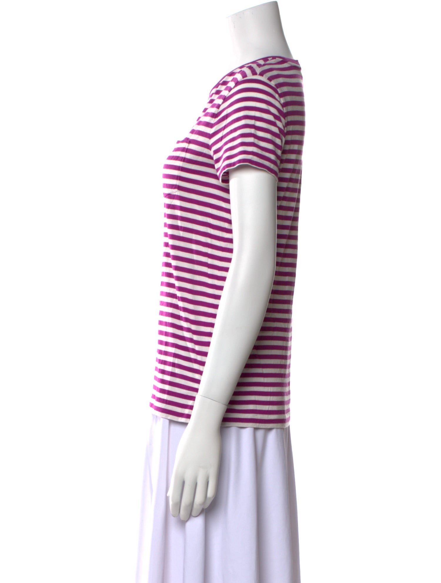 Ralph Lauren Collection Striped Crew Neck T-Shirt