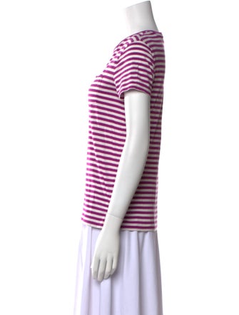 Ralph Lauren Collection Striped Crew Neck T-Shirt