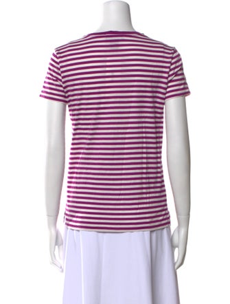 Ralph Lauren Collection Striped Crew Neck T-Shirt