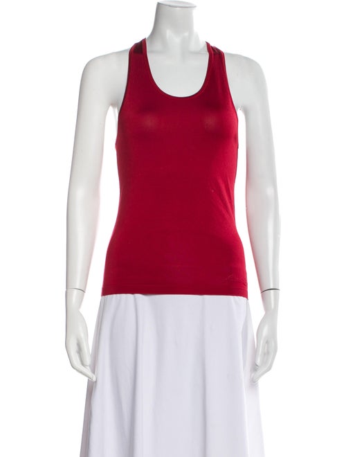 Ralph Lauren Purple Label Scoop Neck Sleeveless Top