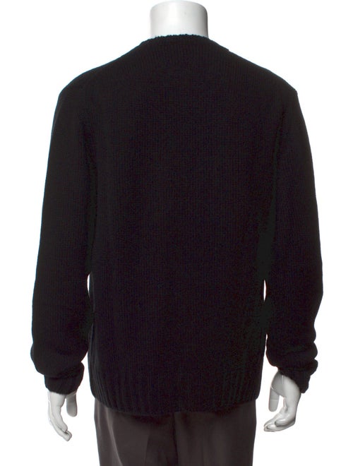 Ralph Lauren Purple Label Cashmere Graphic Print Pullover