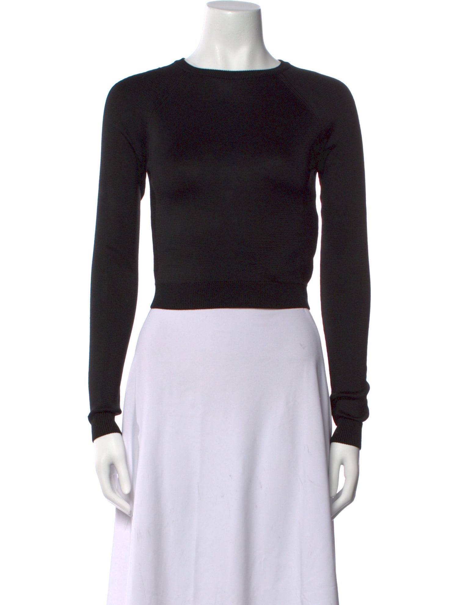 Ralph Lauren Purple Label Silk Crew Neck Sweater