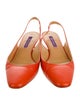 Ralph Lauren Purple Label Leather Slingback Pumps