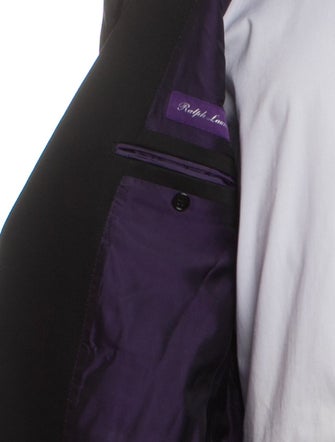 Ralph Lauren Purple Label Silk Printed Blazer