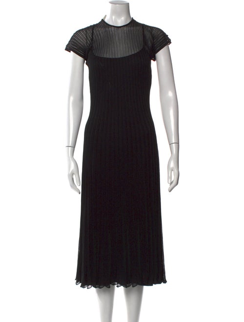 Ralph Lauren Purple Label Printed Midi Length Dress