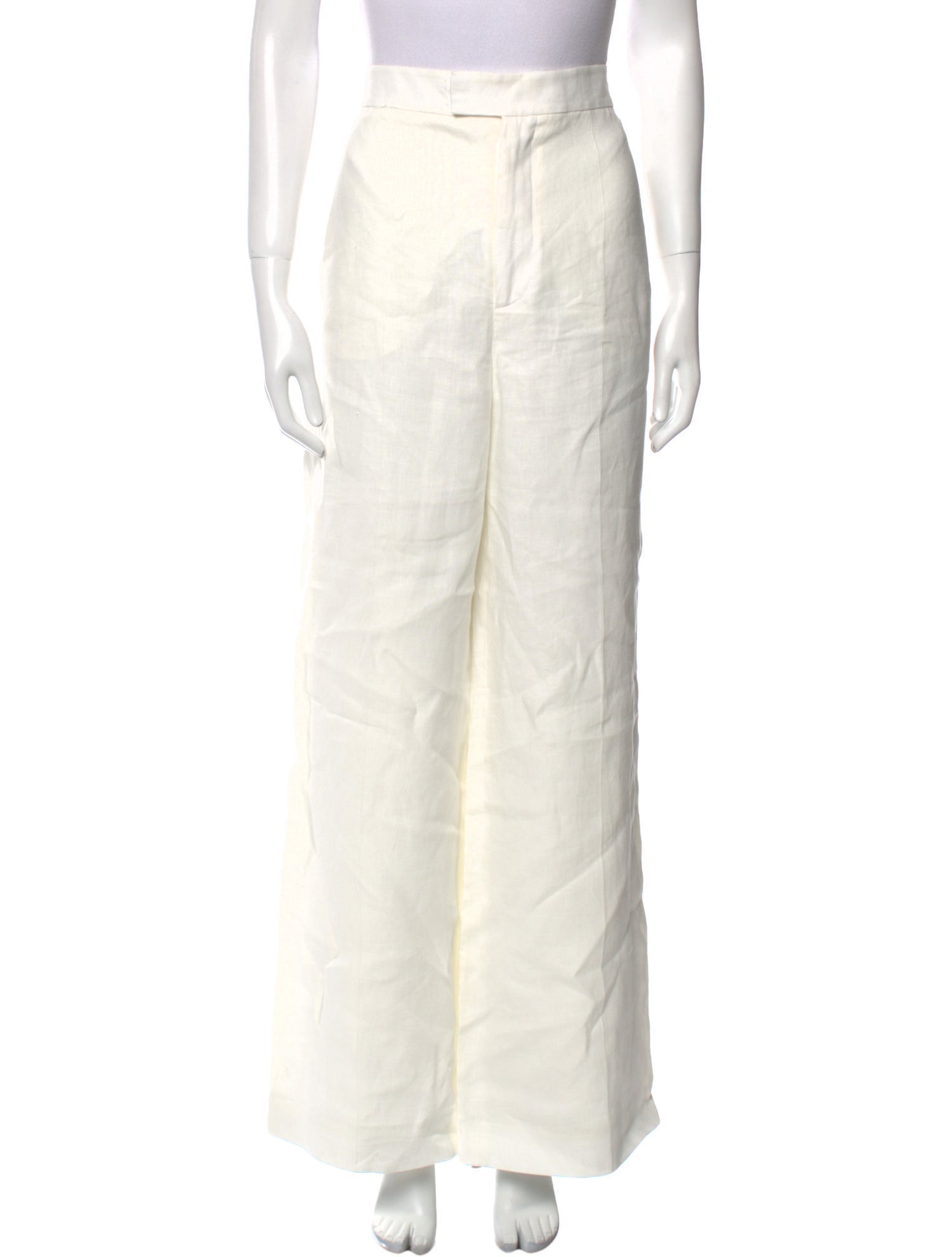 Ralph Lauren Purple Label Linen Wide Leg Pants