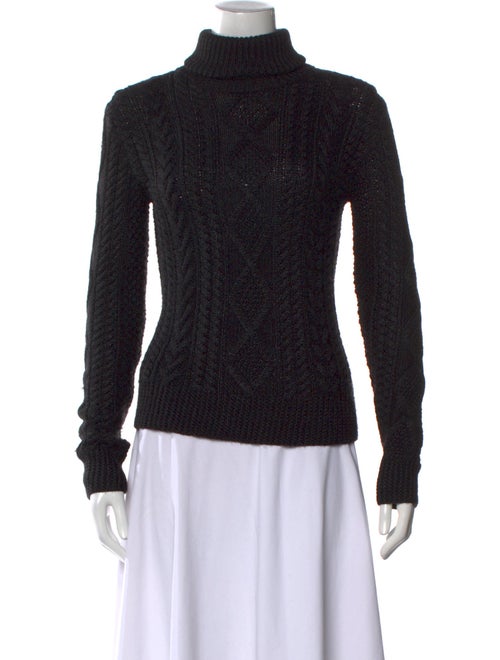 Ralph Lauren Purple Label Silk Turtleneck Sweater