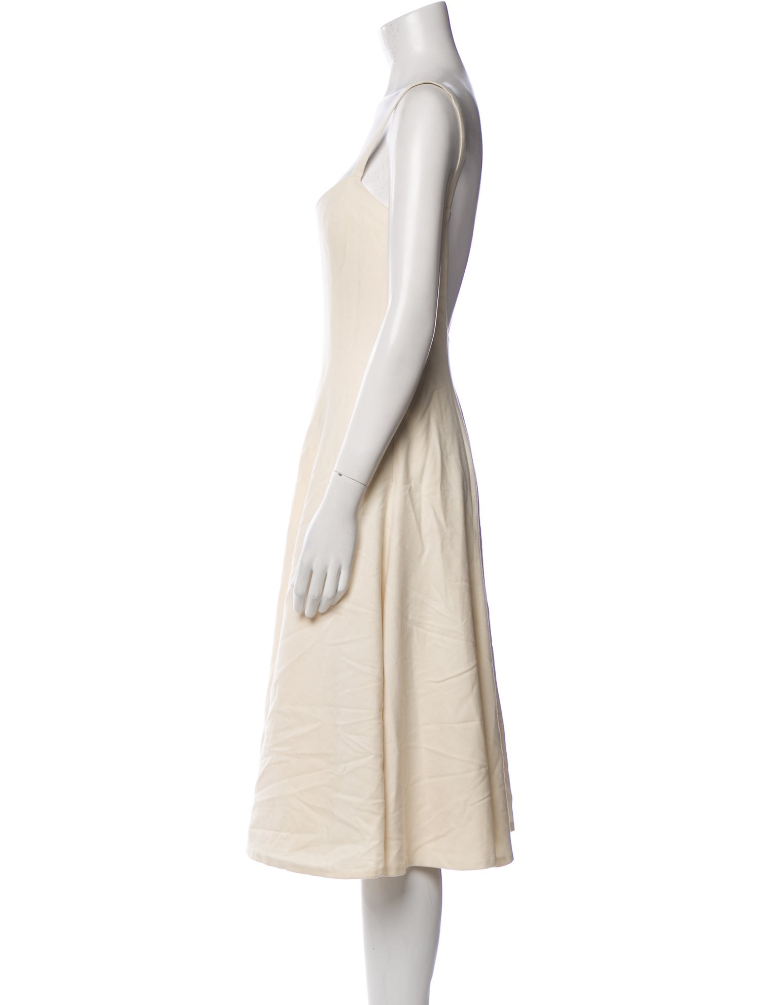 Ralph Lauren Purple Label Wool Midi Length Dress