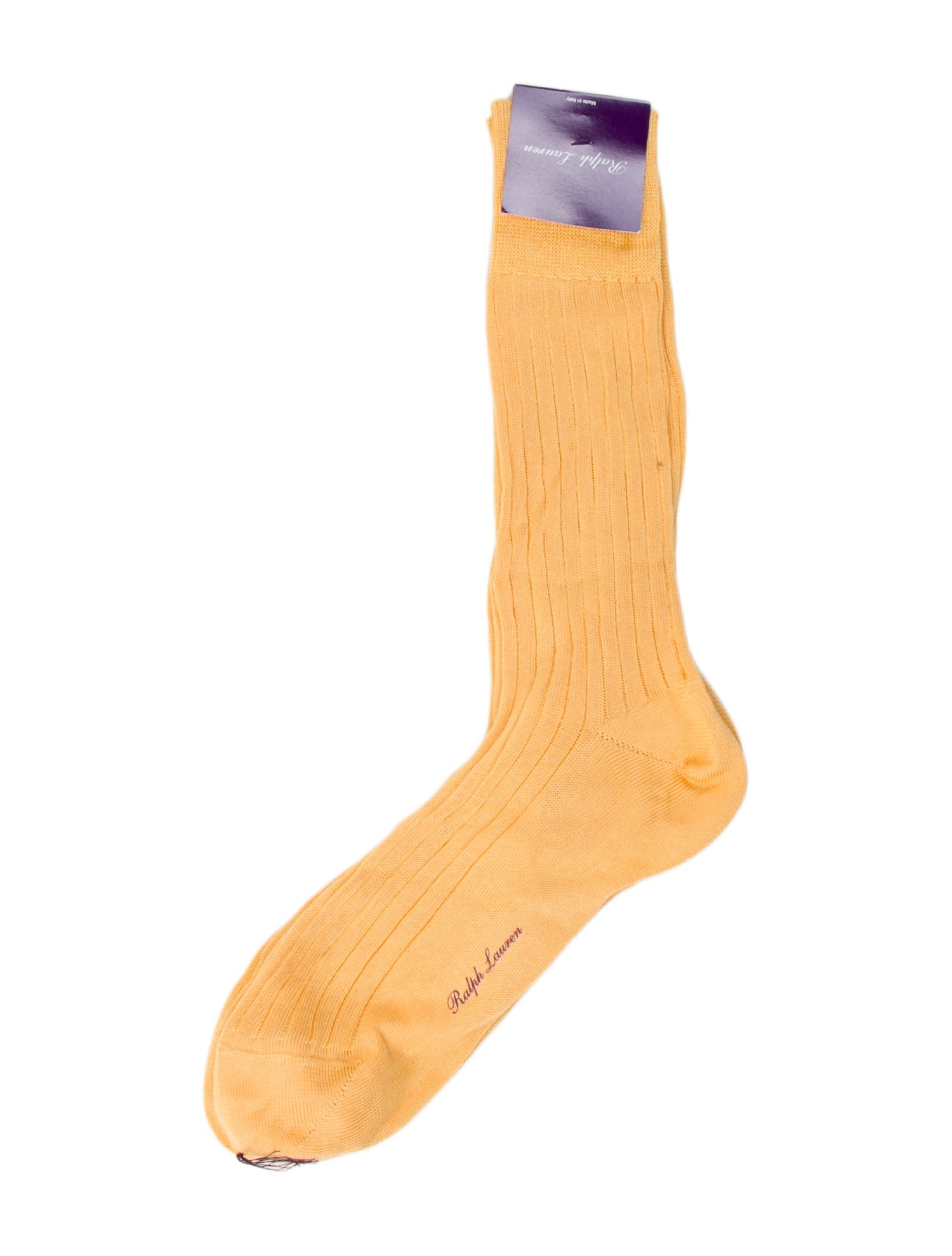 Ralph Lauren Purple Label Cotton Long Socks