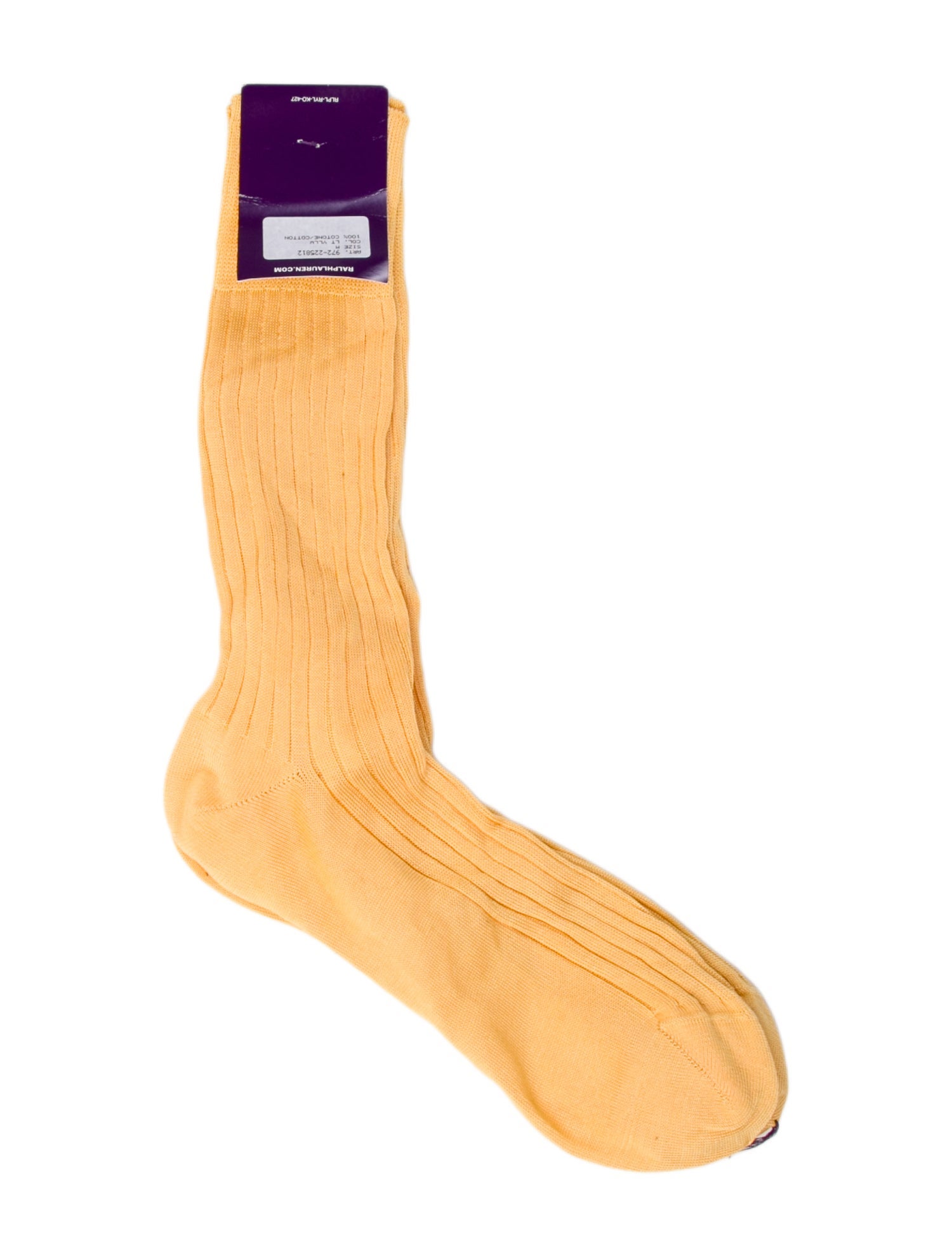 Ralph Lauren Purple Label Cotton Long Socks