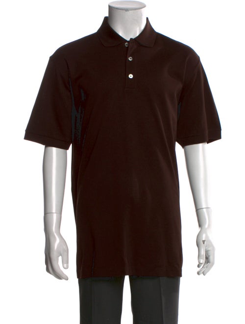 Ralph Lauren Purple Label Crew Neck Short Sleeve Polo Shirt