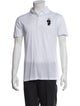 Ralph Lauren Purple Label Graphic Print Collar Polo Shirt