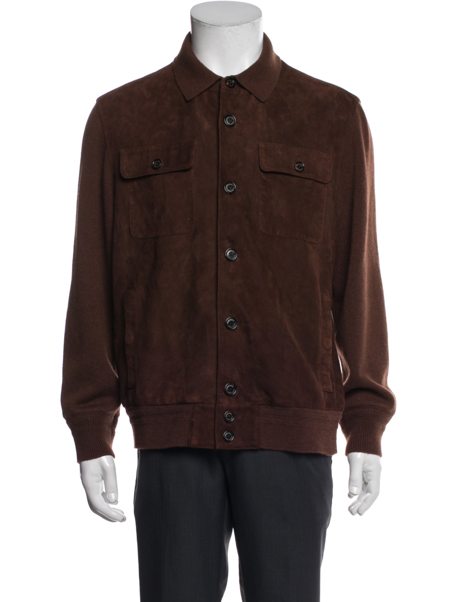 Ralph Lauren Purple Label Cashmere Utility Jacket