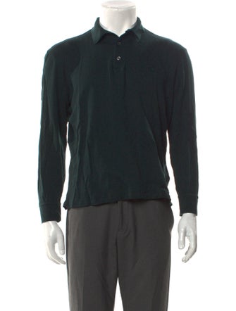 Ralph Lauren Purple Label Wool V-Neck Polo Shirt