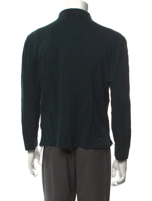 Ralph Lauren Purple Label Wool V-Neck Polo Shirt