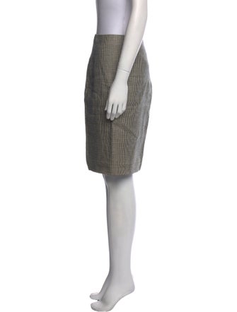 Ralph Lauren Collection Linen Knee-Length Skirt