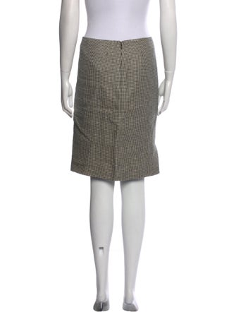 Ralph Lauren Collection Linen Knee-Length Skirt