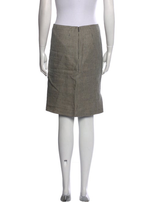 Ralph Lauren Collection Linen Knee-Length Skirt