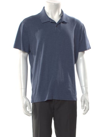 Ralph Lauren Purple Label Collar Short Sleeve Polo Shirt