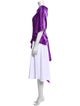 Ralph Lauren Purple Label Silk One-Shoulder Tunic