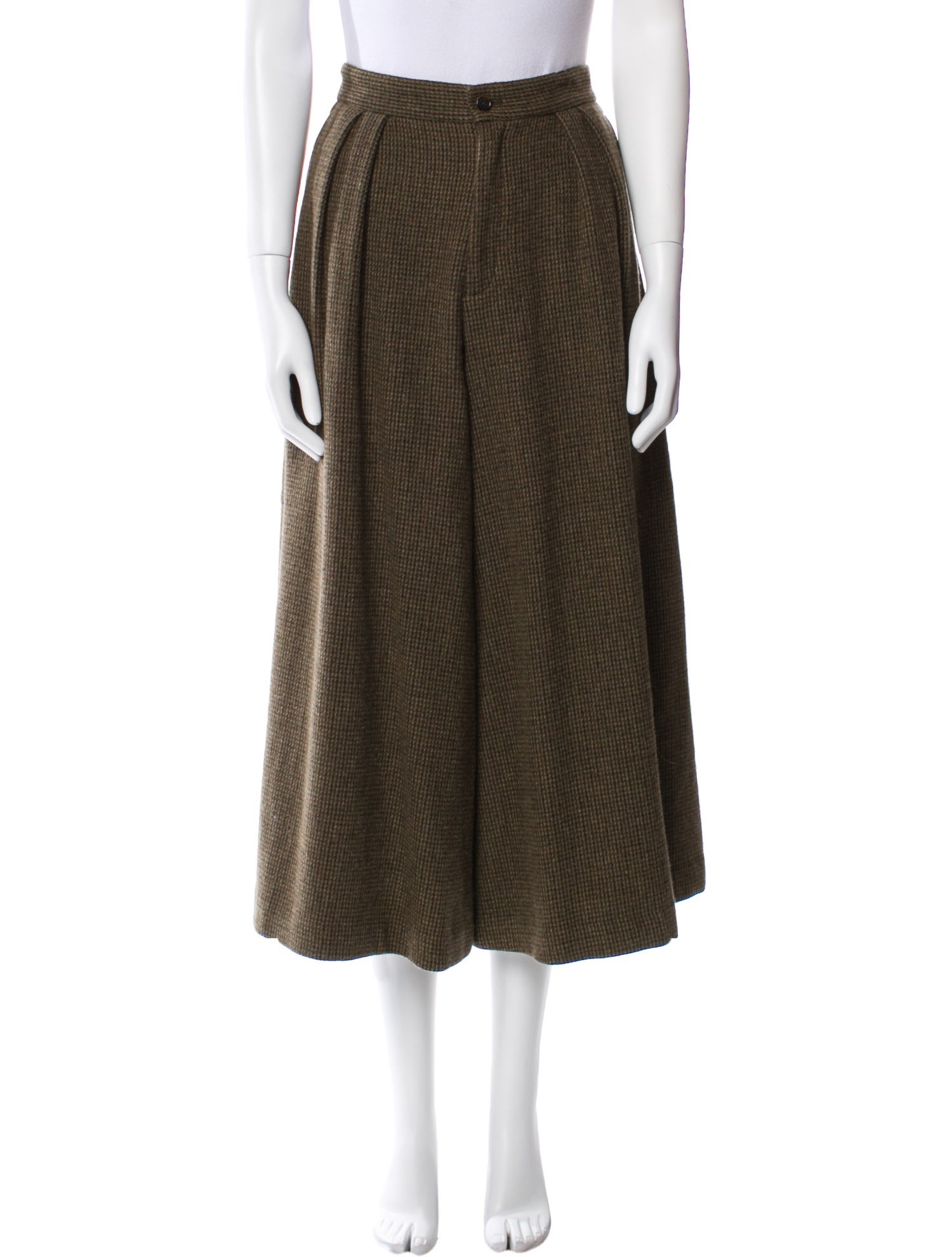 Ralph Lauren Purple Label Wool Wide Leg Pants w/ Tags