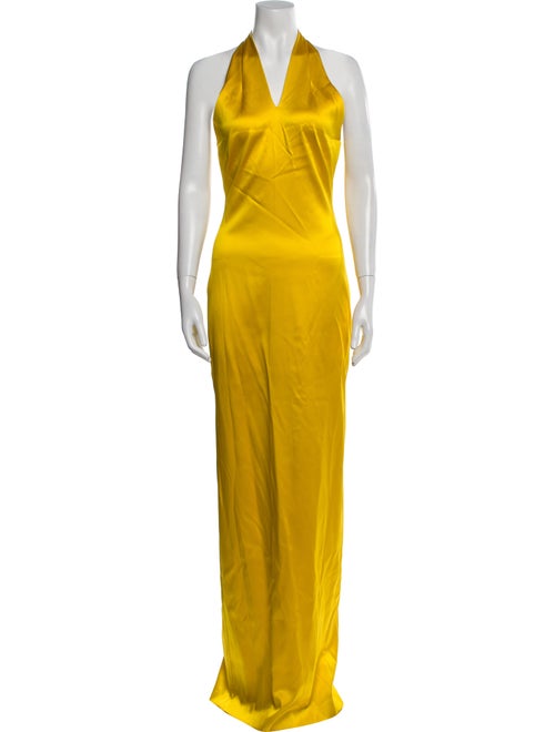 Ralph Lauren Purple Label Halterneck Long Dress