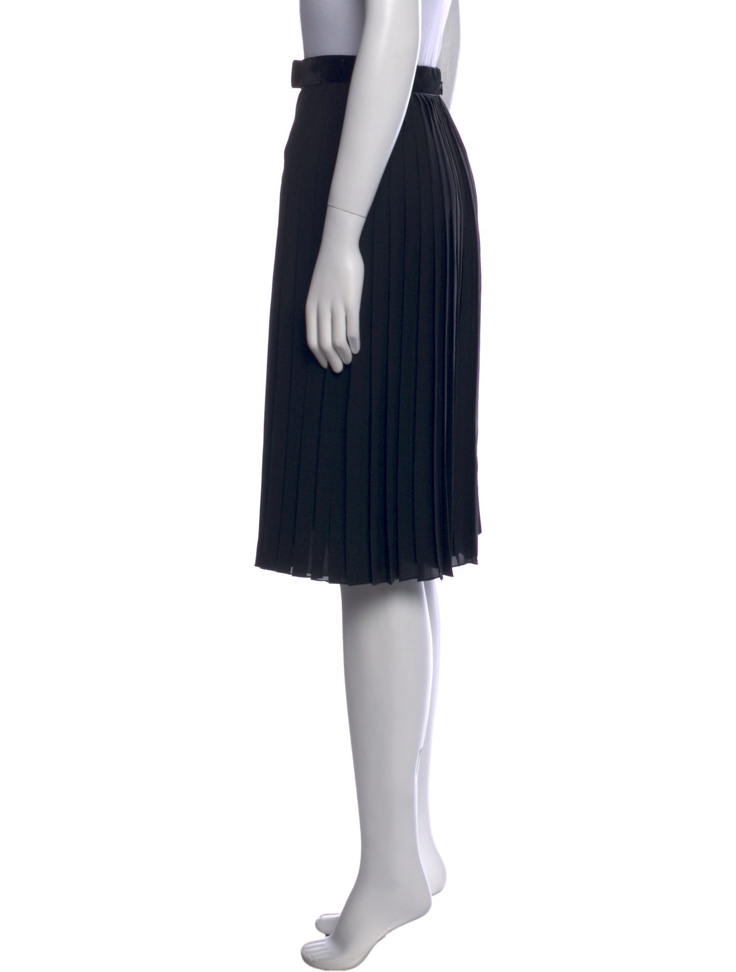 Ralph Lauren Purple Label Silk Knee-Length Skirt w/ Tags