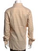 Ralph Lauren Purple Label Plaid Print Long Sleeve Shirt