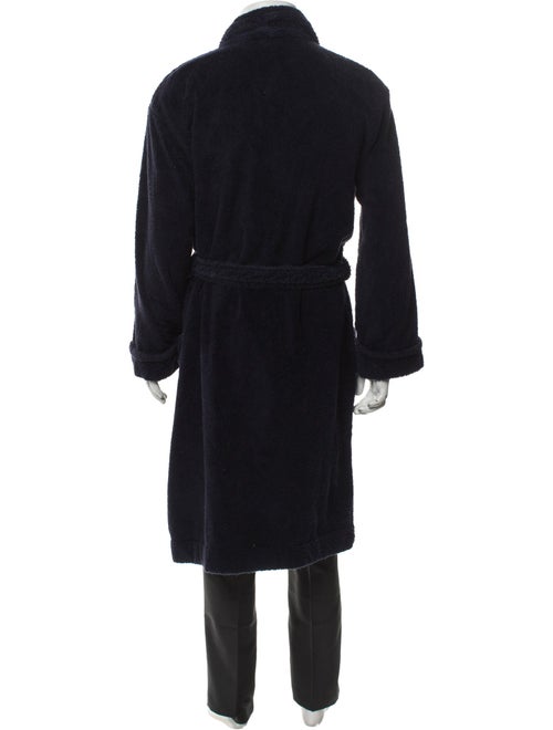 Ralph Lauren Purple Label Embroidered Accent Robe