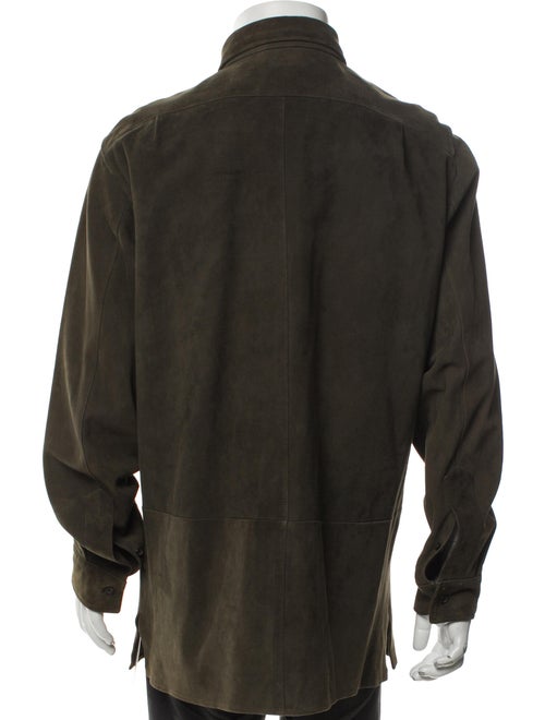 Ralph Lauren Purple Label Suede Jacket