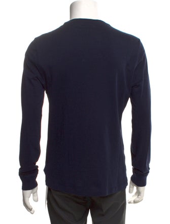 Ralph Lauren Purple Label Crew Neck Long Sleeve Henley