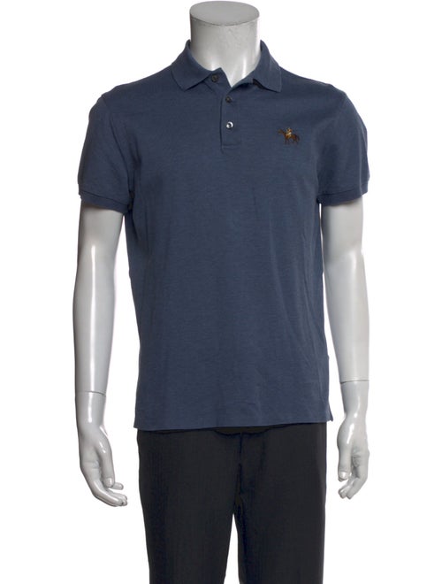 Ralph Lauren Purple Label Collar Short Sleeve Polo Shirt