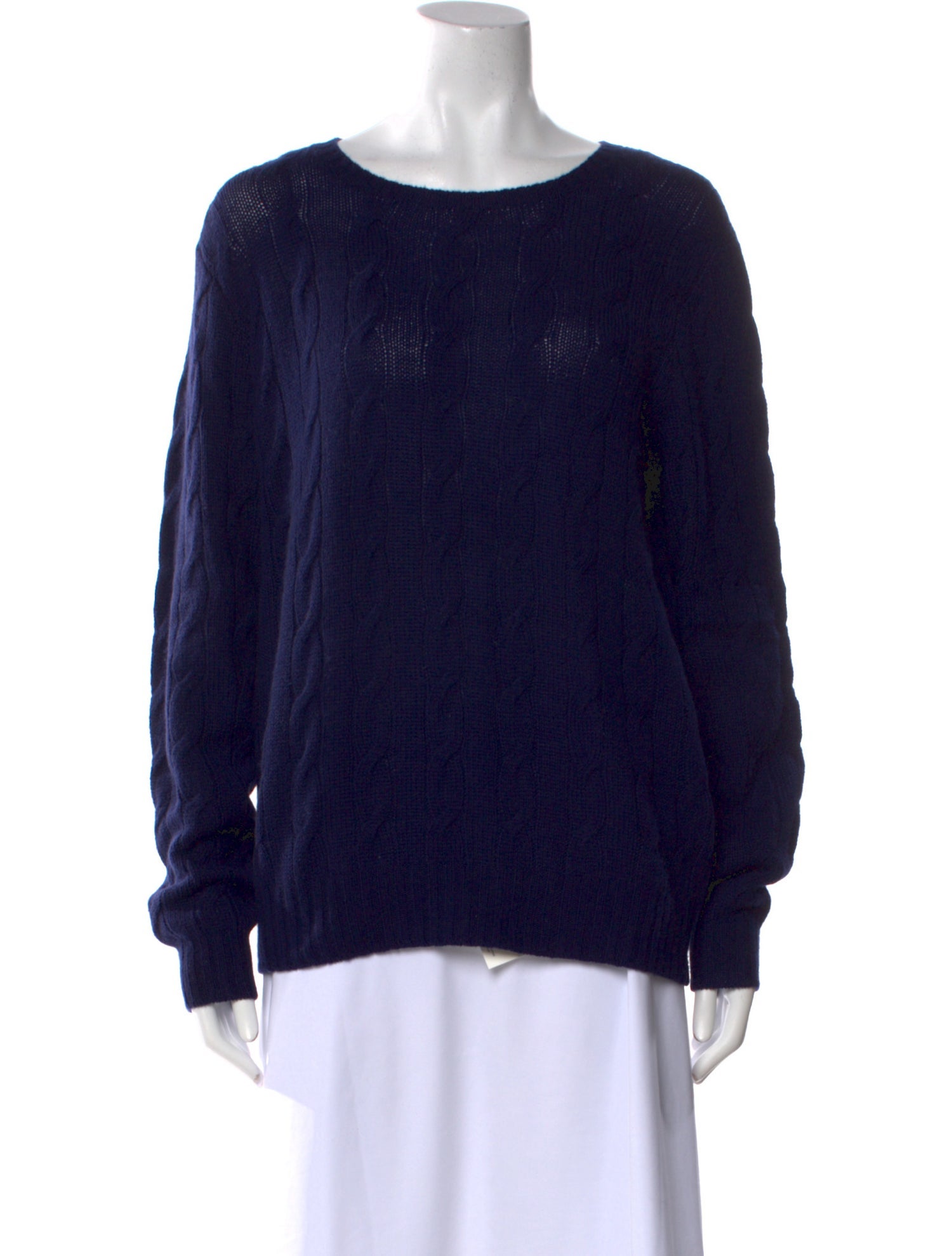 Ralph Lauren Purple Label Cashmere Scoop Neck Sweater