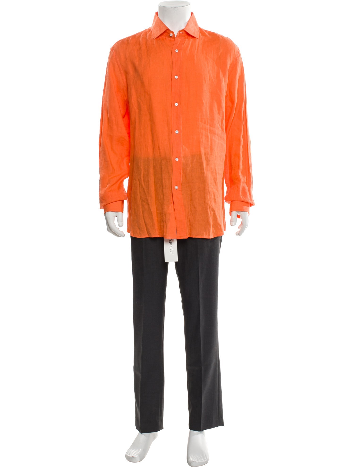 Ralph Lauren Purple Label Linen Long Sleeve Shirt