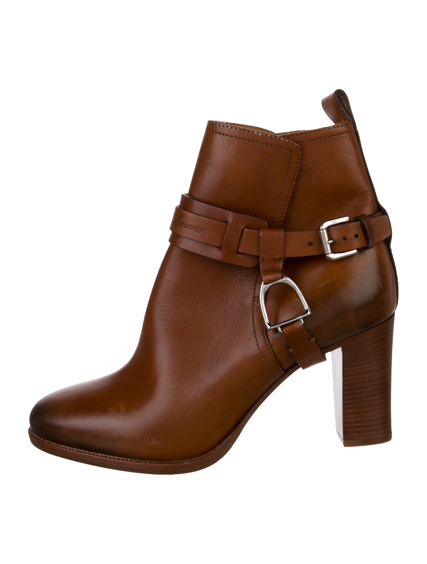 Ralph Lauren Purple Label Leather Boots