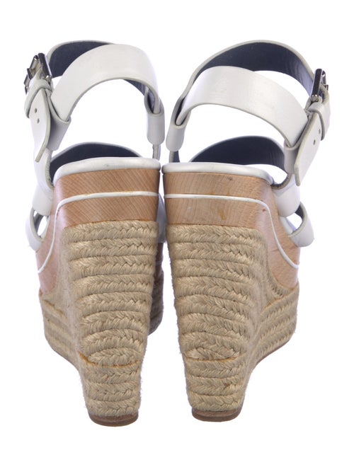 Ralph Lauren Purple Label Leather Espadrilles