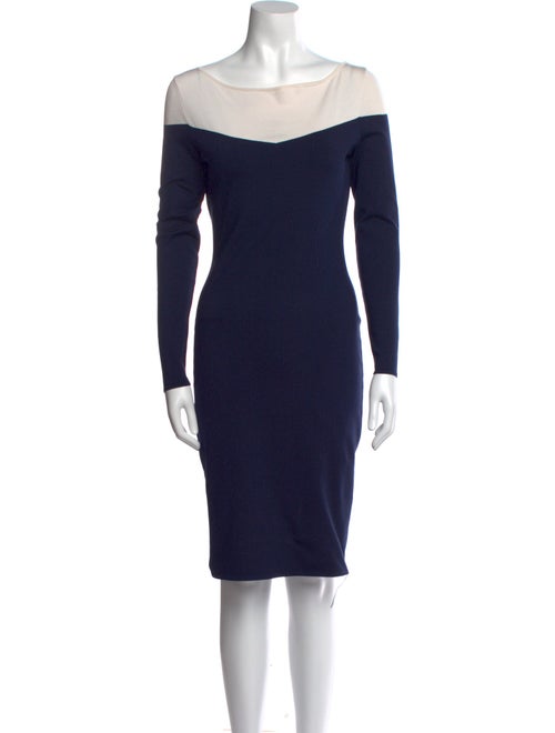 Ralph Lauren Purple Label Silk Knee-Length Dress