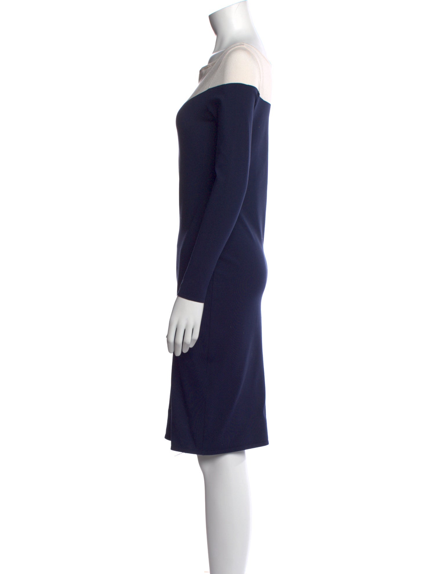 Ralph Lauren Purple Label Silk Knee-Length Dress