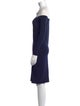 Ralph Lauren Purple Label Silk Knee-Length Dress